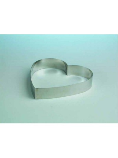 ANELLO PER TORTE INOX CUORE...