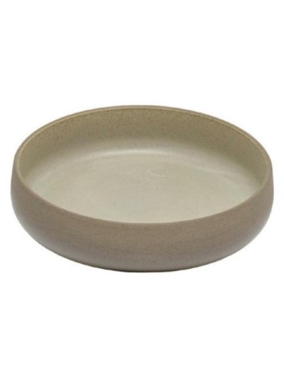 BISCUIT PASTA BOWL GREY CM...